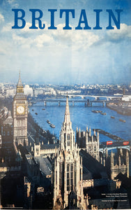 Vintage Travel Poster - Britain - 1960's