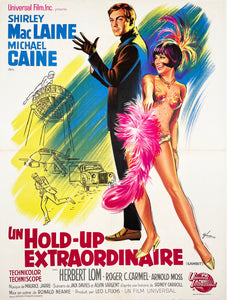 Hold-Up Extraordinaire - Vintage French Film Poster - 1966