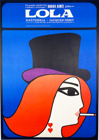 Vintage Polish Film Poster - LOLA 1967 Polish Release