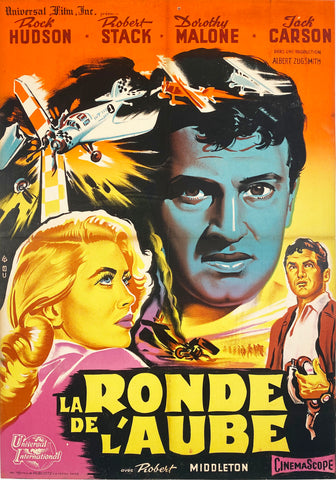 The Tarnished Angels - Vintage French Film Poster 1960's