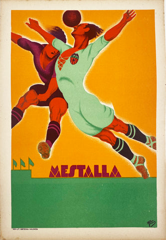 Mestalla - Vintage Spanish Print by Formo, 1931