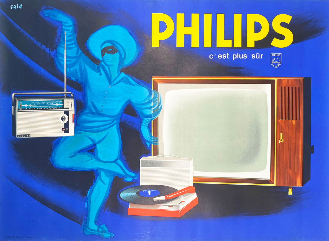Philips Electronics - Vintage French poster by 