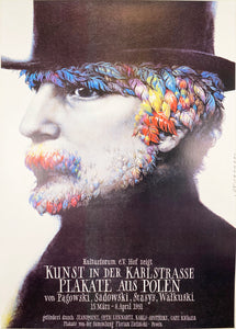 Vintage Polish Exhibition Poster - 1991