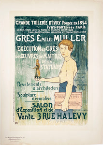 Gres Emile Muller - Maitres De L'Affiche Plate #131 - 1898