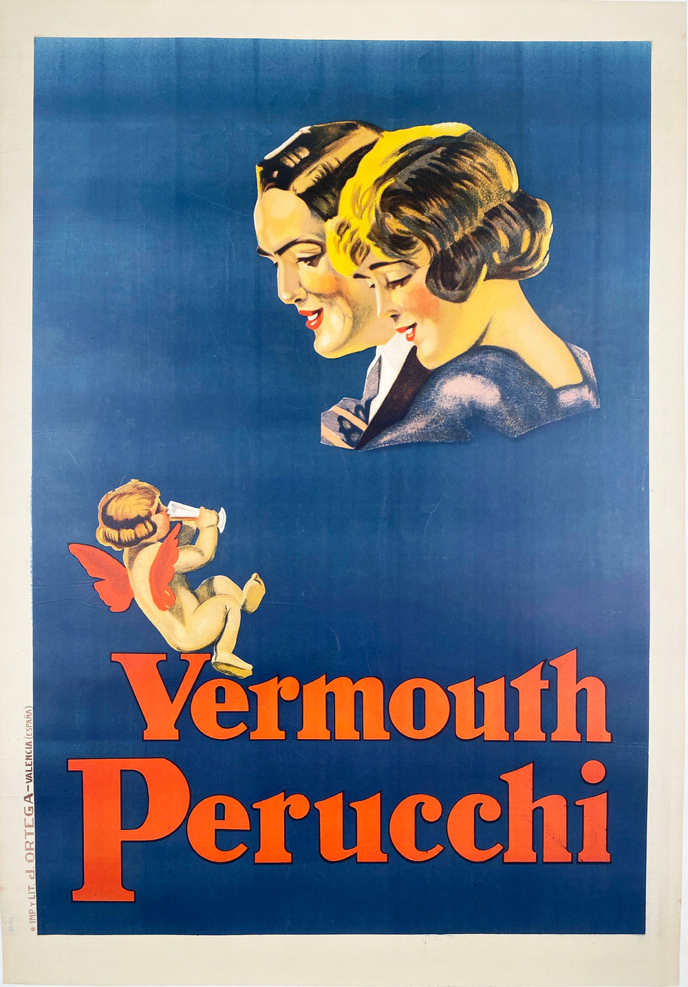 Vermouth Perucchi - Vintage Spanish poster - 1926