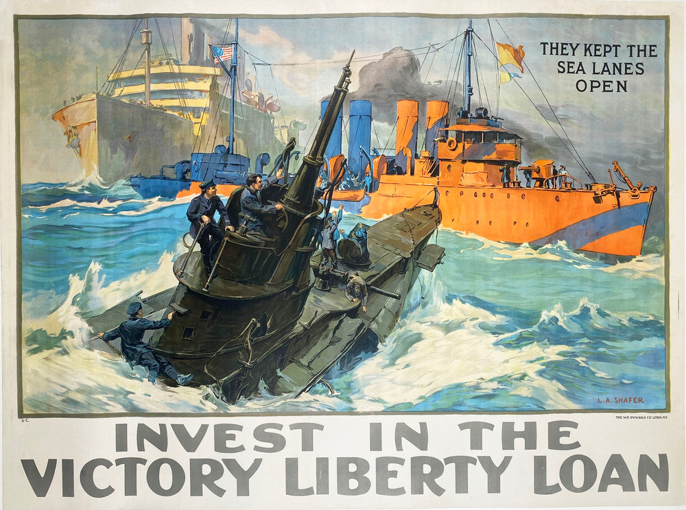 Victory Liberty Loan - Vintage WWI poster 1917